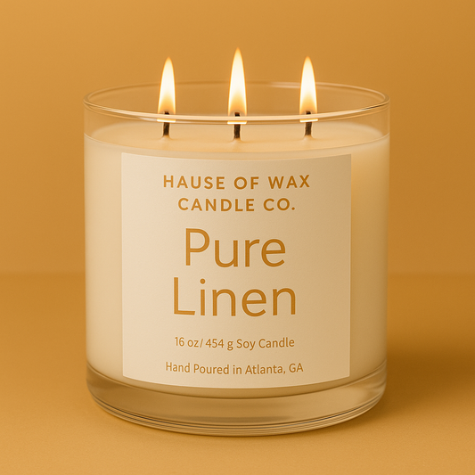 Pure Linen Candle