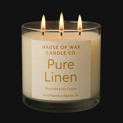 Pure Linen Candle