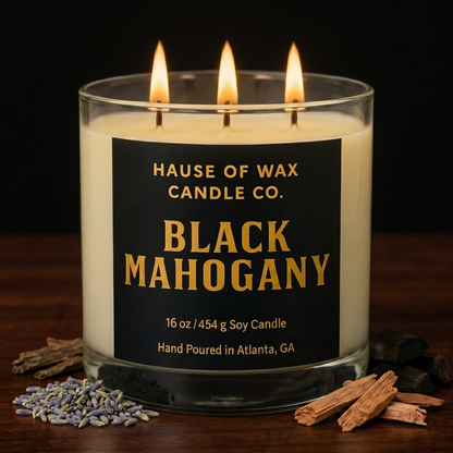 Black Mahogany Candle